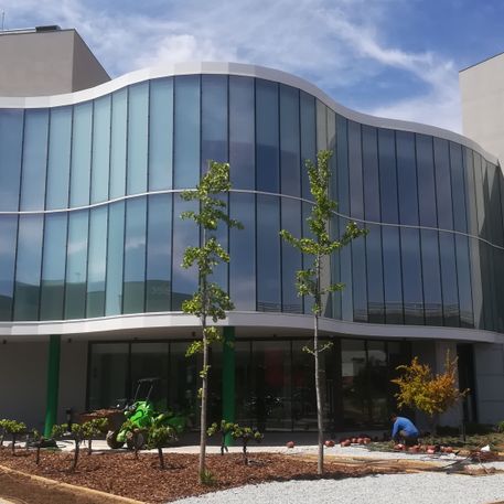 Alue edificio moderno